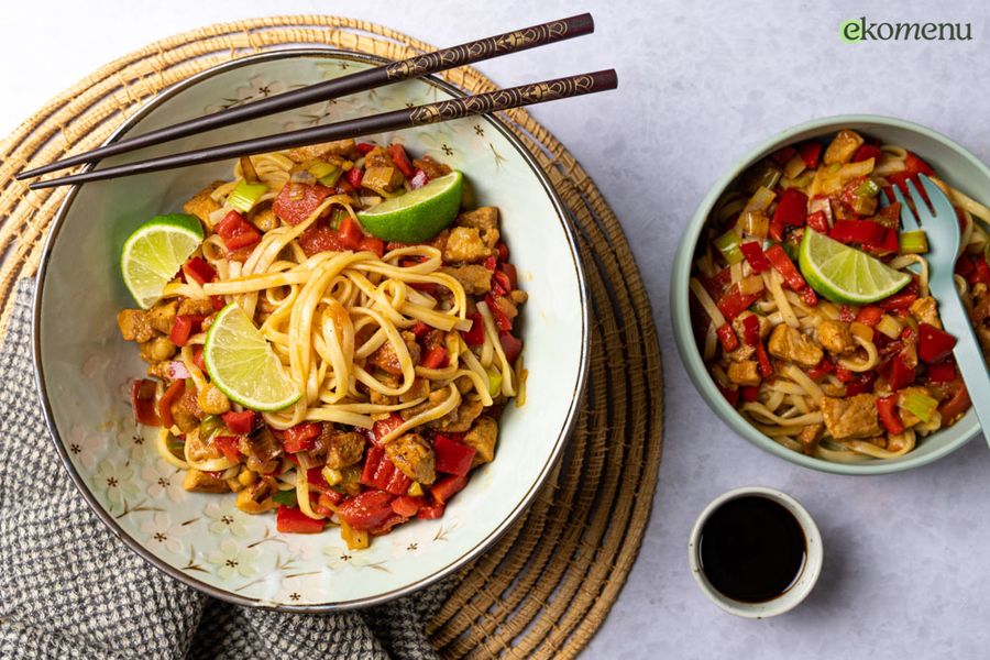 Een snelle bami voor het hele gezin van Ekomenu