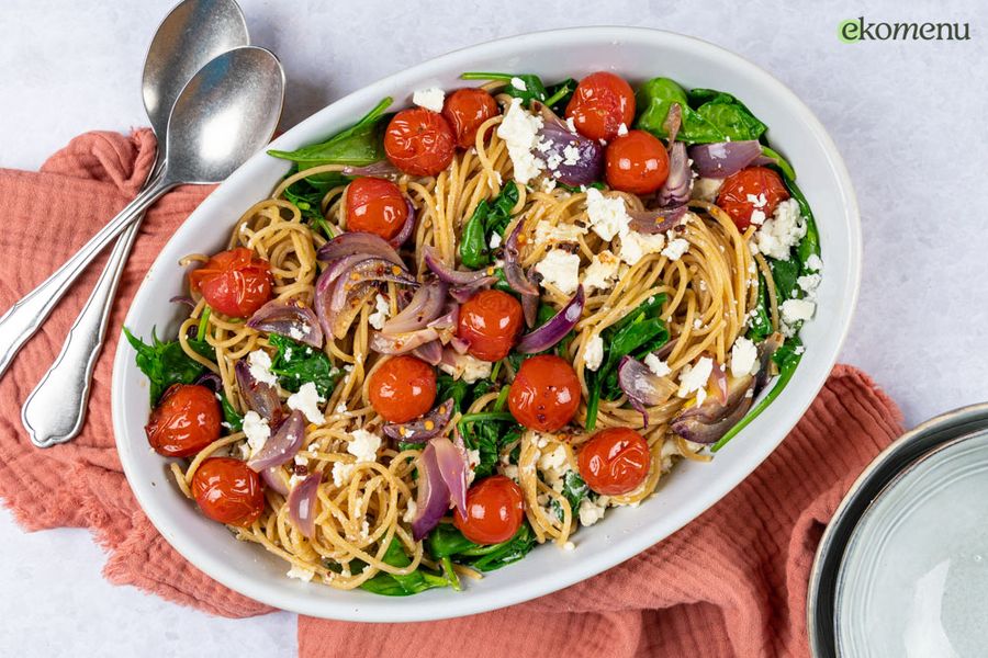 Supermakkelijk pasta recept voor het hele gezin van Ekomenu
