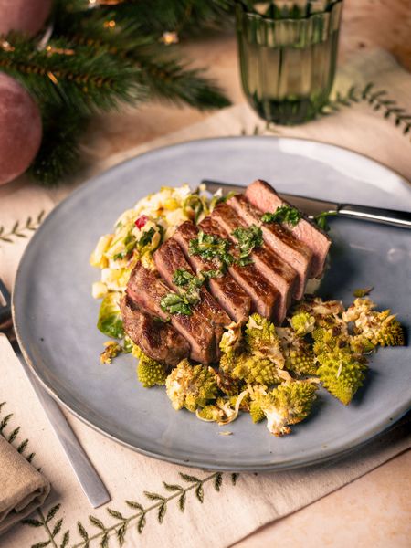 Ekomenu feest- en kerstbox klassiek hoofdgerecht entrecote