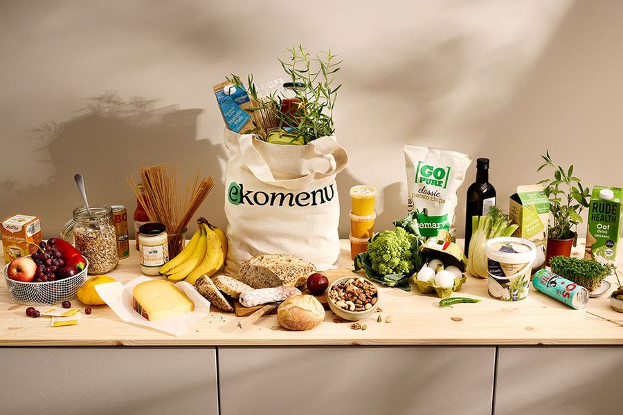 Biologische producten uit de BioWebwinkel van Ekomenu