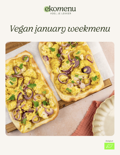 Weekmenu Vegan January
