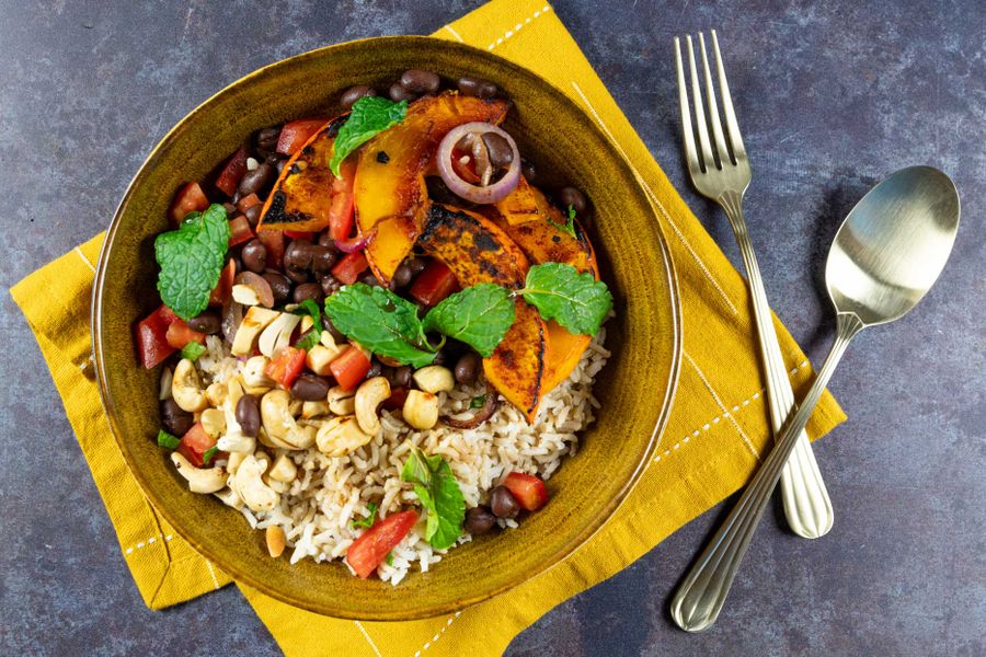 Ekomenu Buddha-bowl-met-gekruide-pompoen