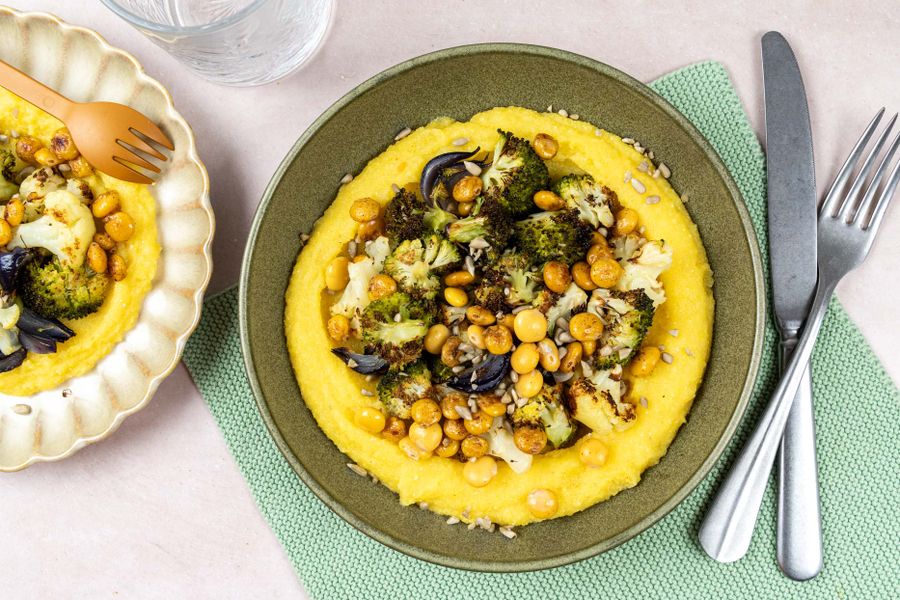 Lupine in polenta