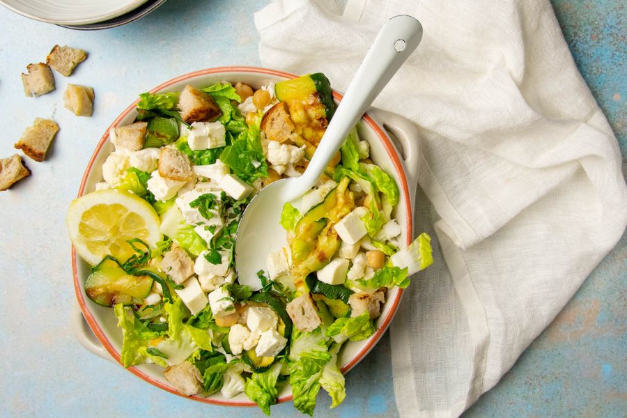 Ekomenu - Mediterraanse-bloemkoolsalade