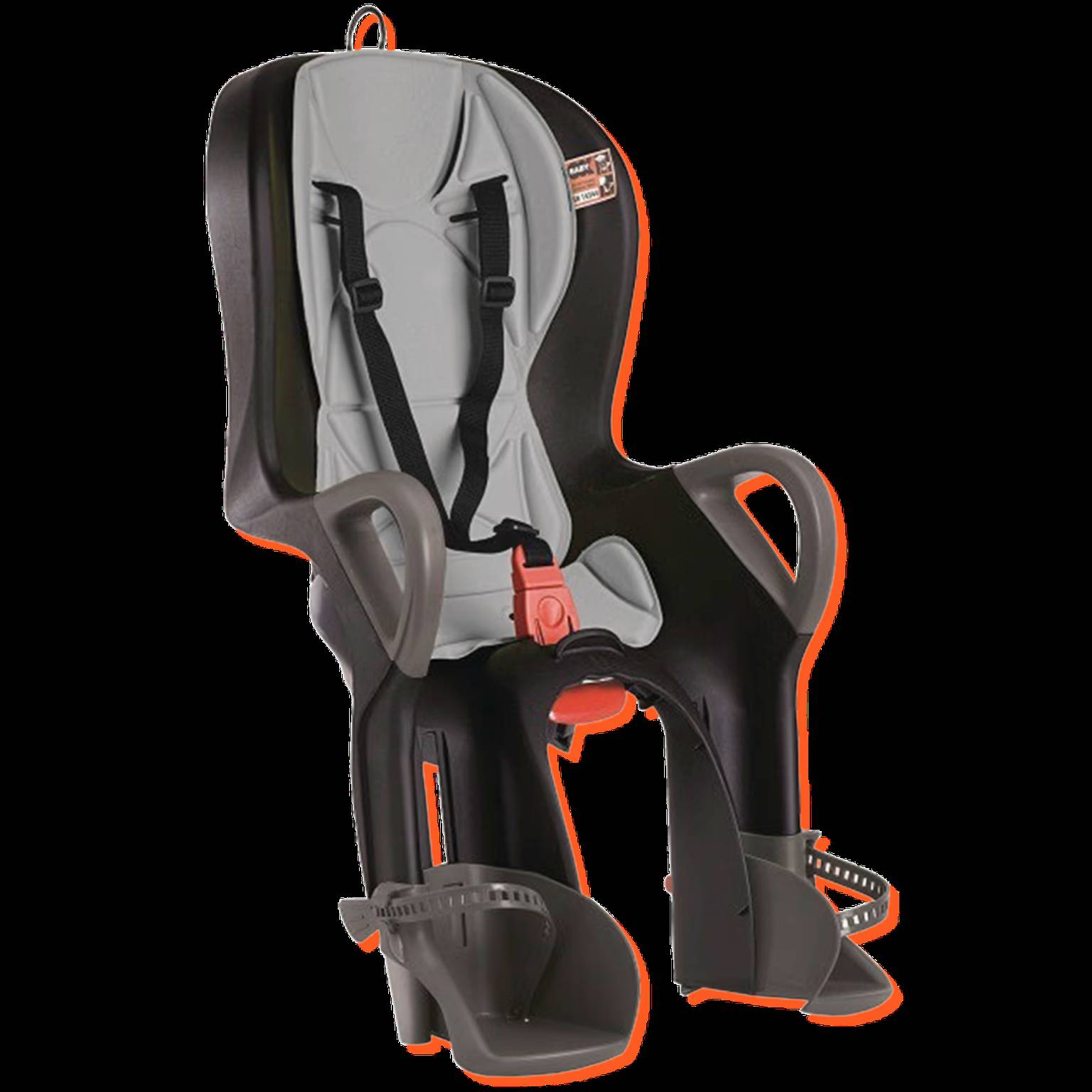 OKBABY Kinderfahrradsitz black