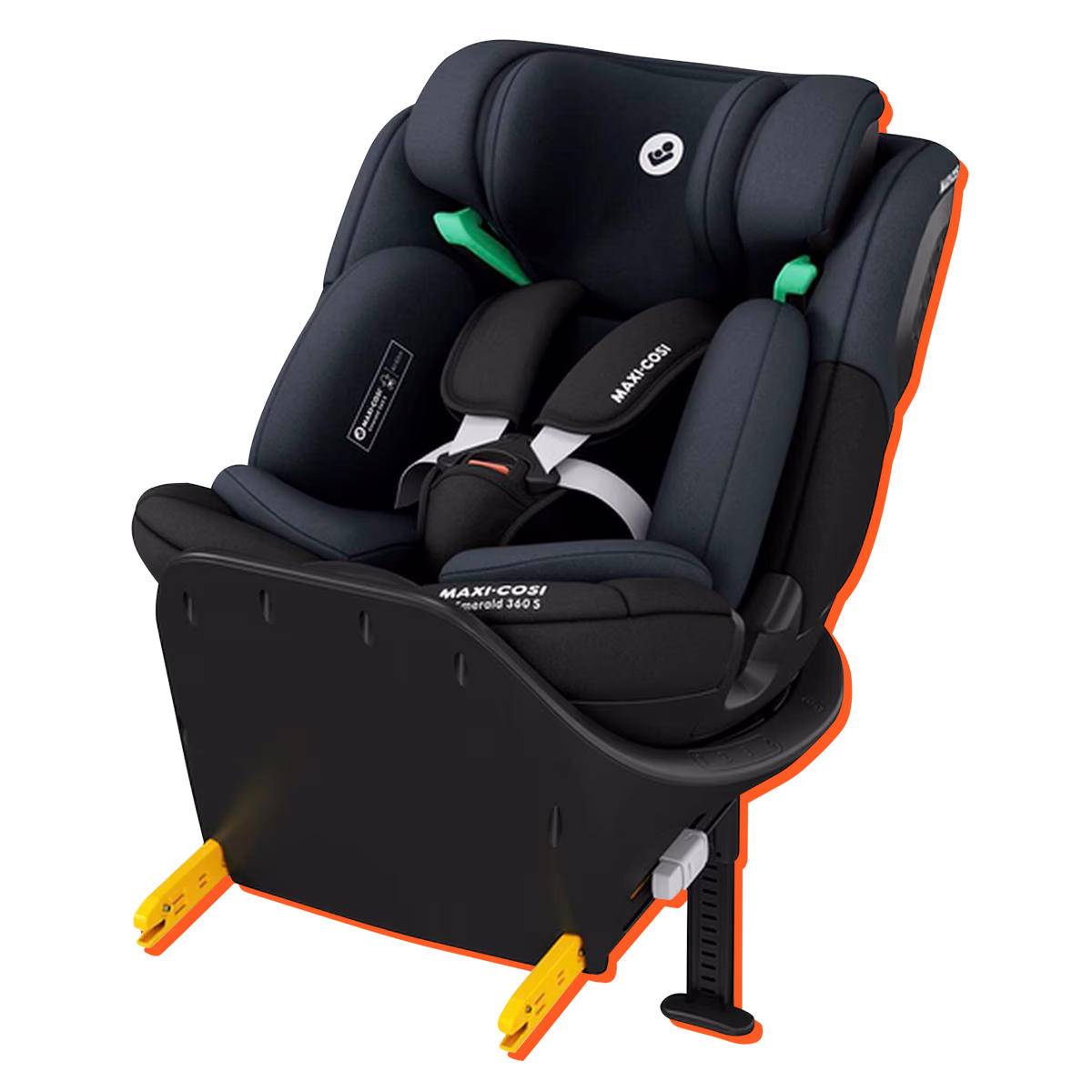 Kindersitz Emerald 360 S Tonal Black