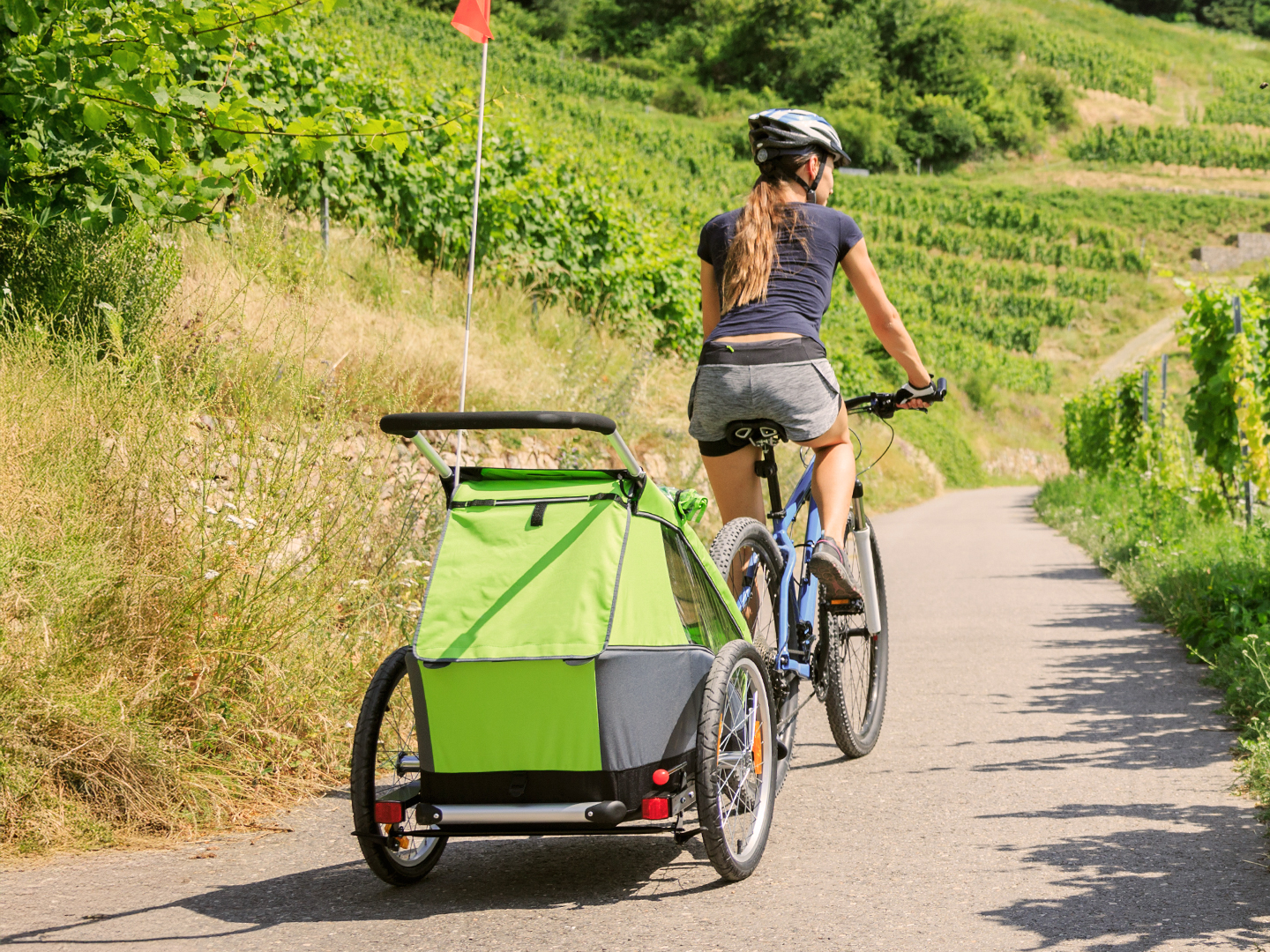 Kinderfahrradsitz oder Kinderfahrradanhnger: Welche Lsung passt zu mir?
