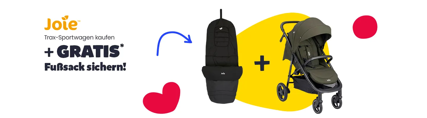 Joie Trax-Sportwagen kaufen + gratis* Fußsack sichern!