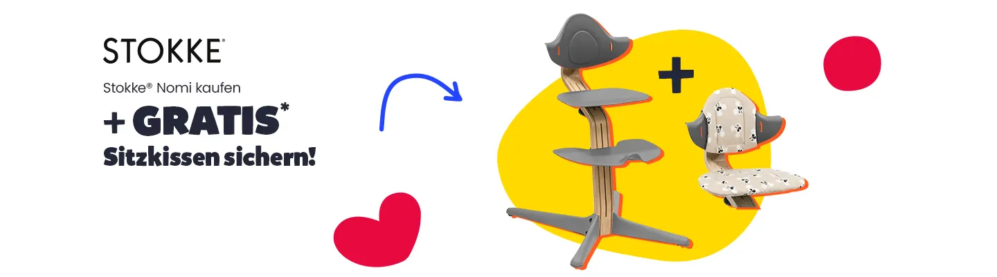 Stokke Nomi kaufen + gratis* Sitzkissen sichern!