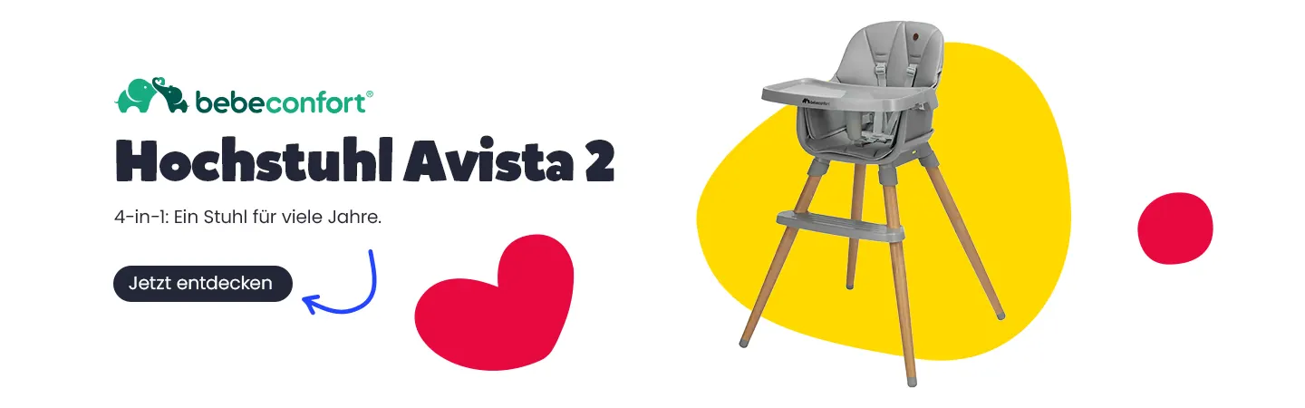 Bebeconfort Hochstuhl Avista 2. 4-in-1: Ein Stuhl für viele Jahre