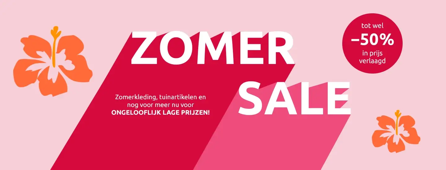 Sommerbekleidung, Gartenartikel und vieles mehr jetzt bis zu -50% reduziert