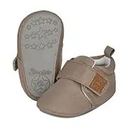 Baby-Krabbelschuhe in Taupe