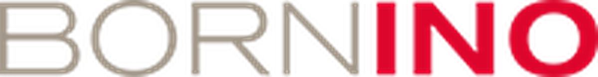 Ein rechteckiges Bild, das in zwei vertikale Abschnitte unterteilt ist: einen größeren taupefarbenen Abschnitt auf der linken Seite und einen kleineren leuchtend roten Abschnitt auf der rechten Seite.