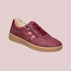 Komfort-Sneaker "Celine" burgund