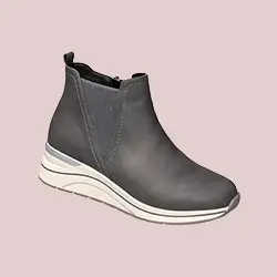 Chelsea-Wärmestiefel "Barbara" grau