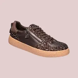 Komfort-Sneaker H-Weite "Marie-Sophie" braun