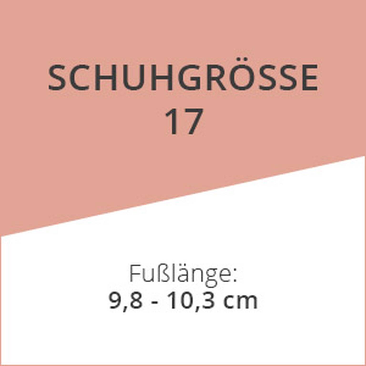 Schuhgrösse 17