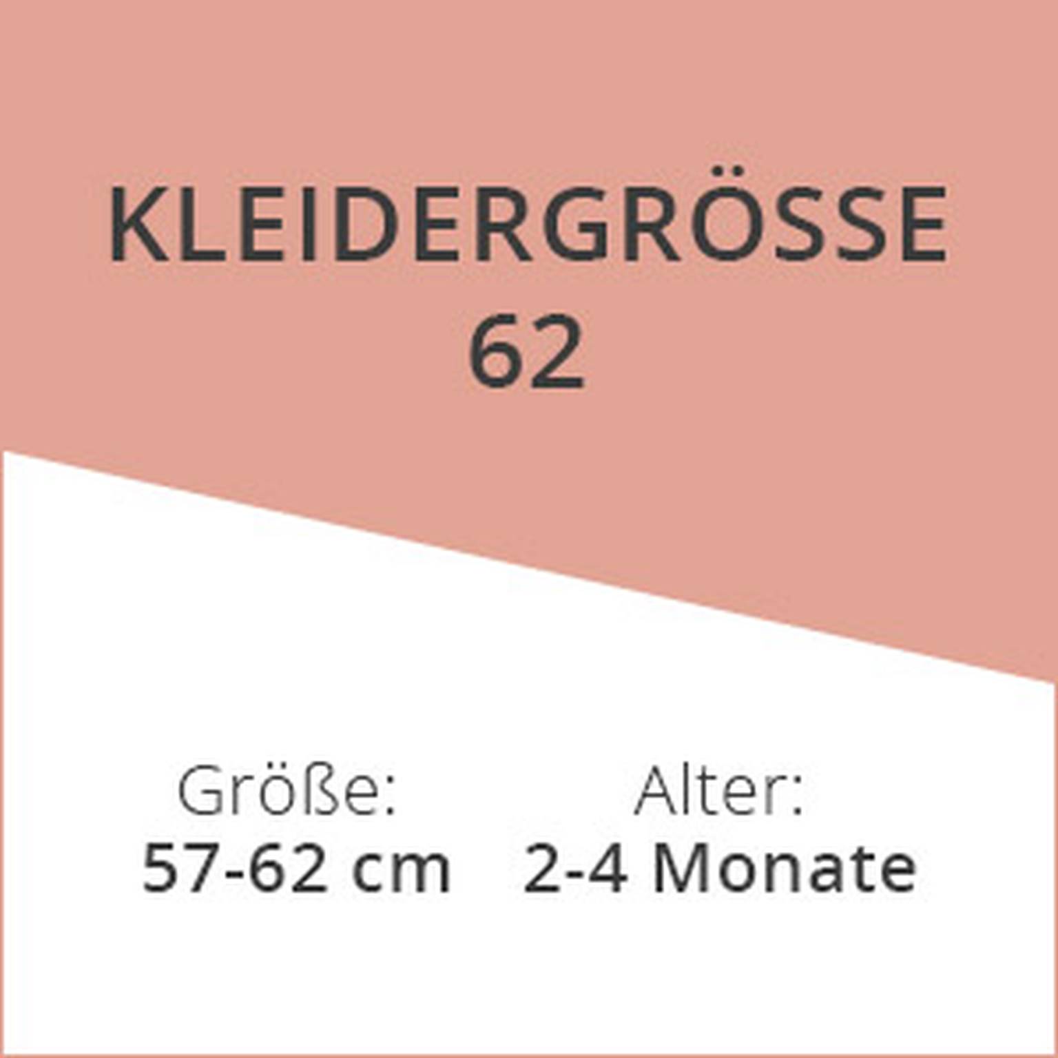 Kleidergrösse 62
