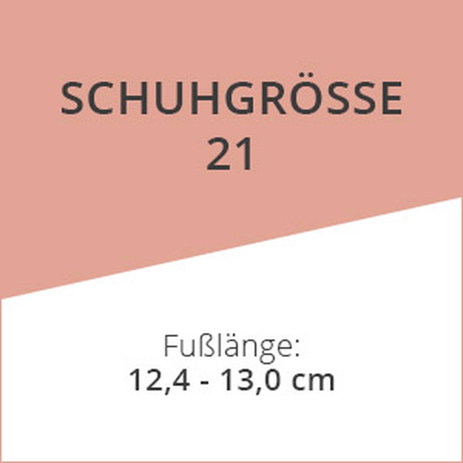 Schuhgrösse 21