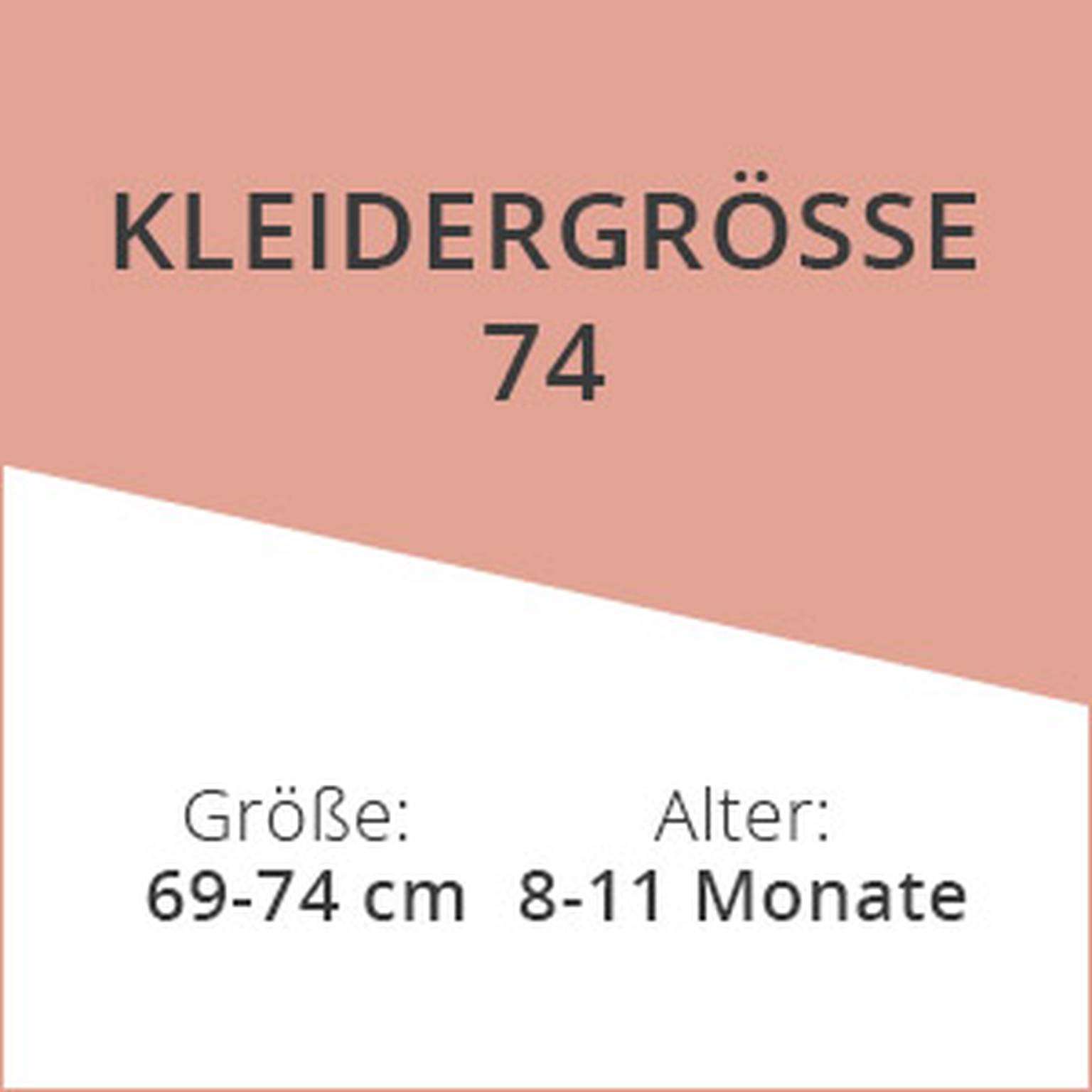 Kleidergrösse 74