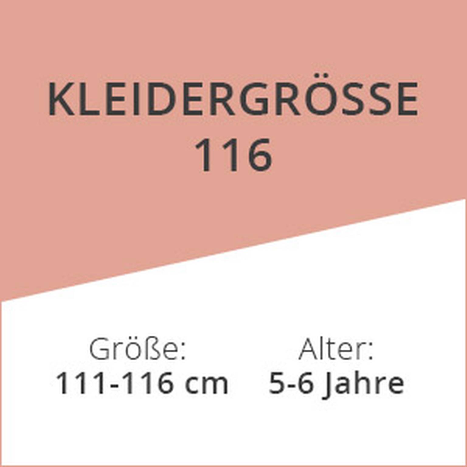 Kleidergrösse 116