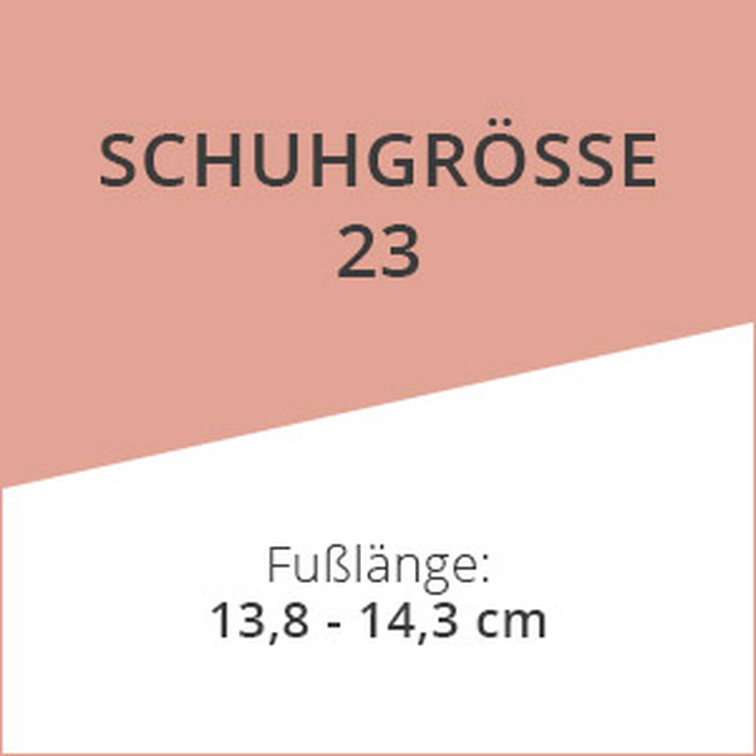 Schuhgrösse 23