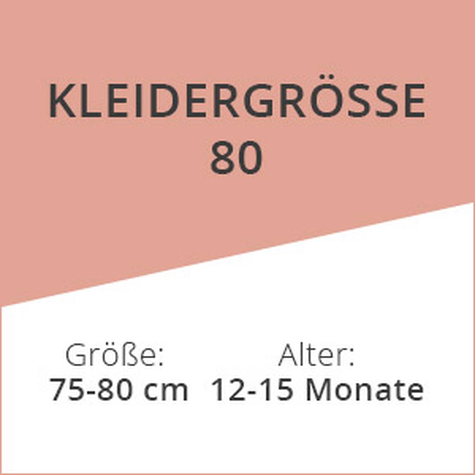 Kleidergrösse 80