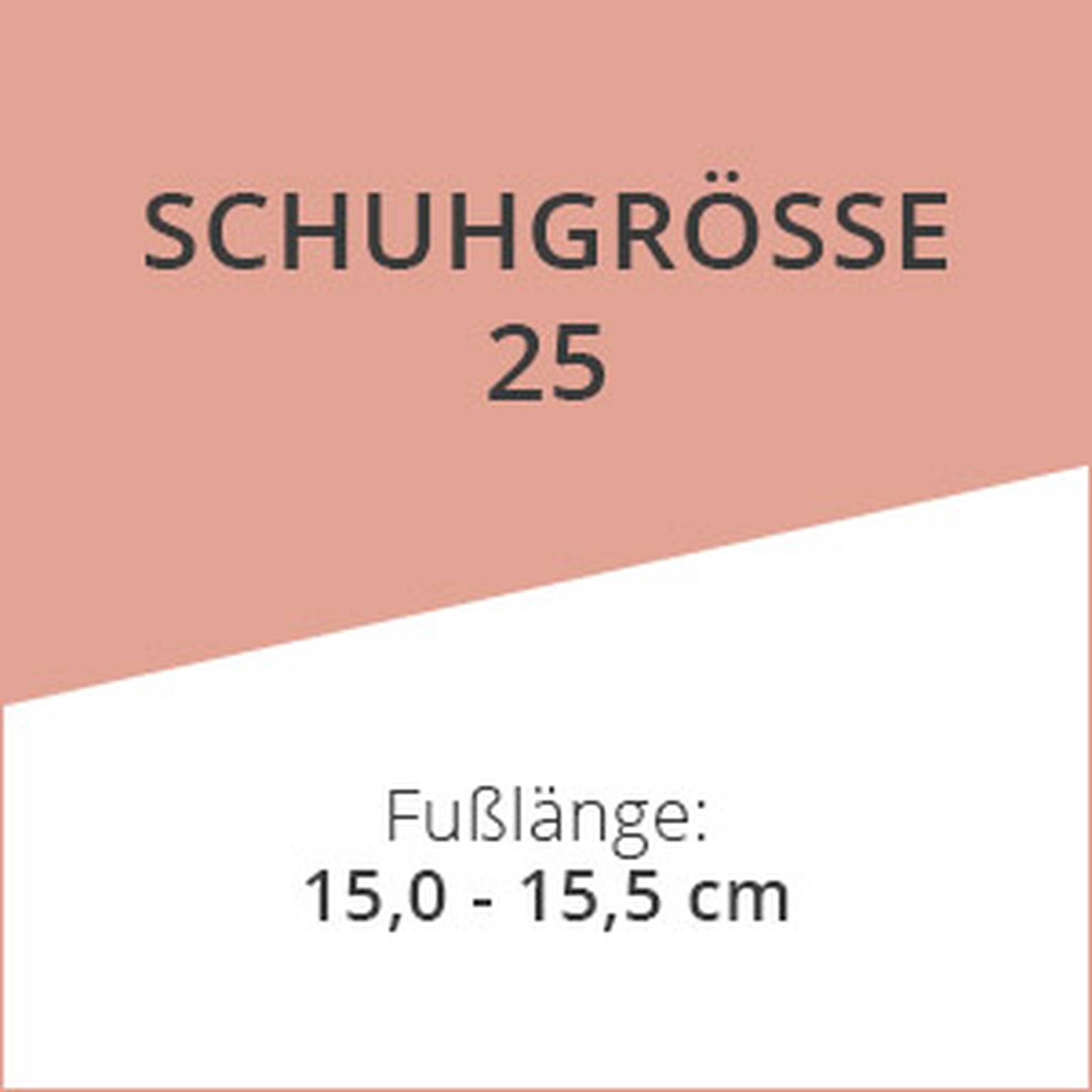 Schuhgrösse 25