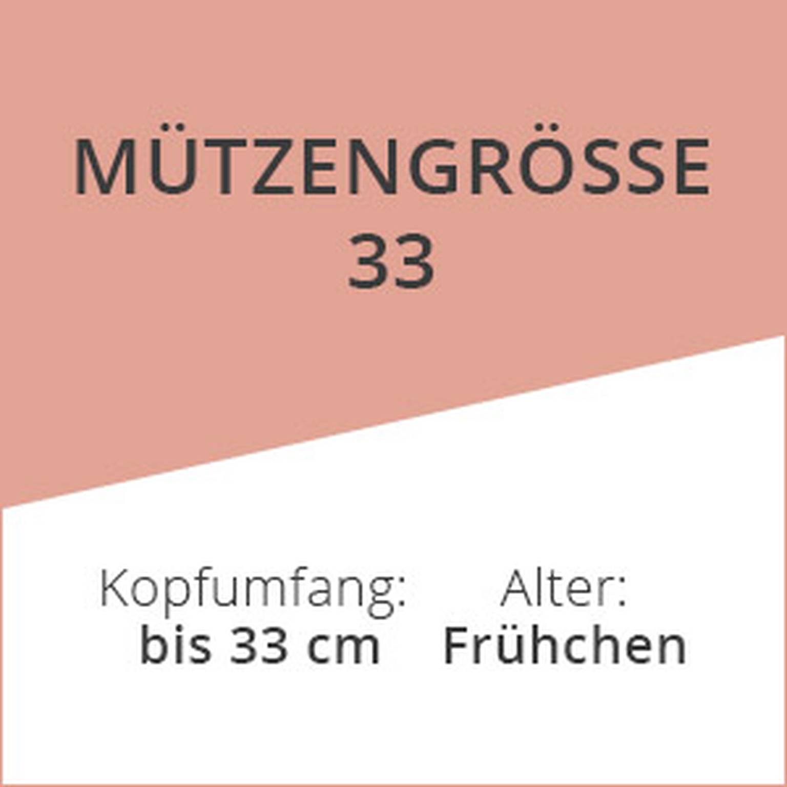 Mützengrösse 33