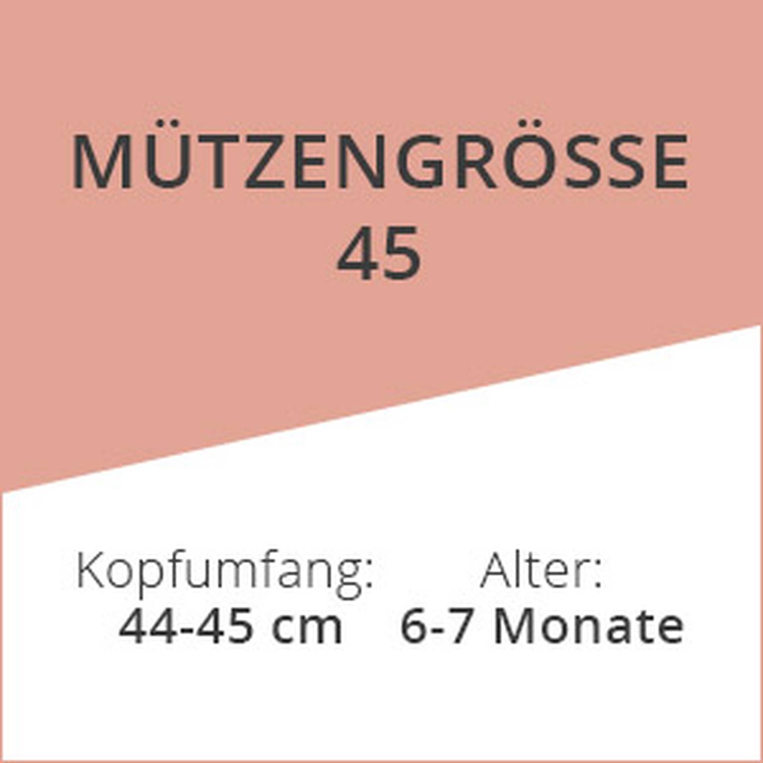 Mützengrösse 45