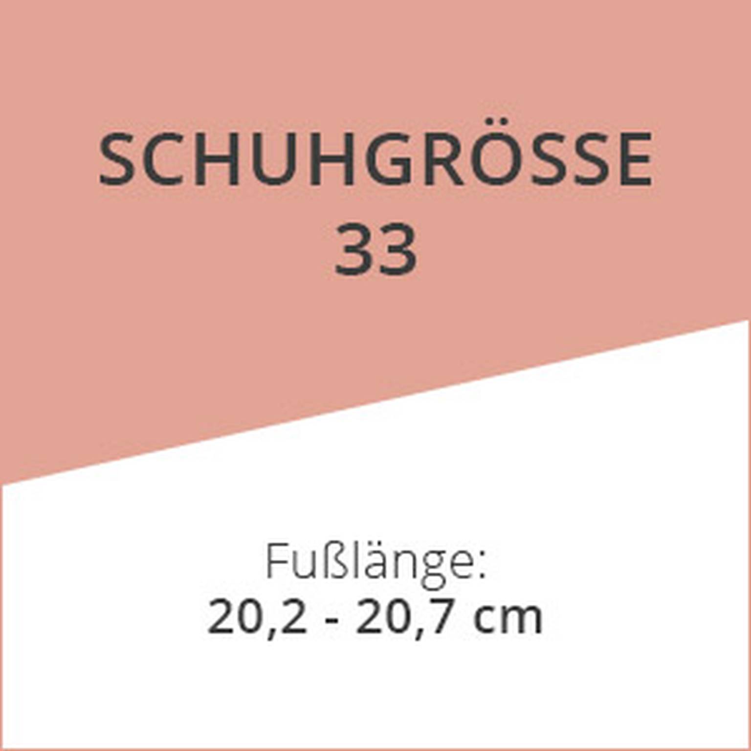 Schuhgrösse 33