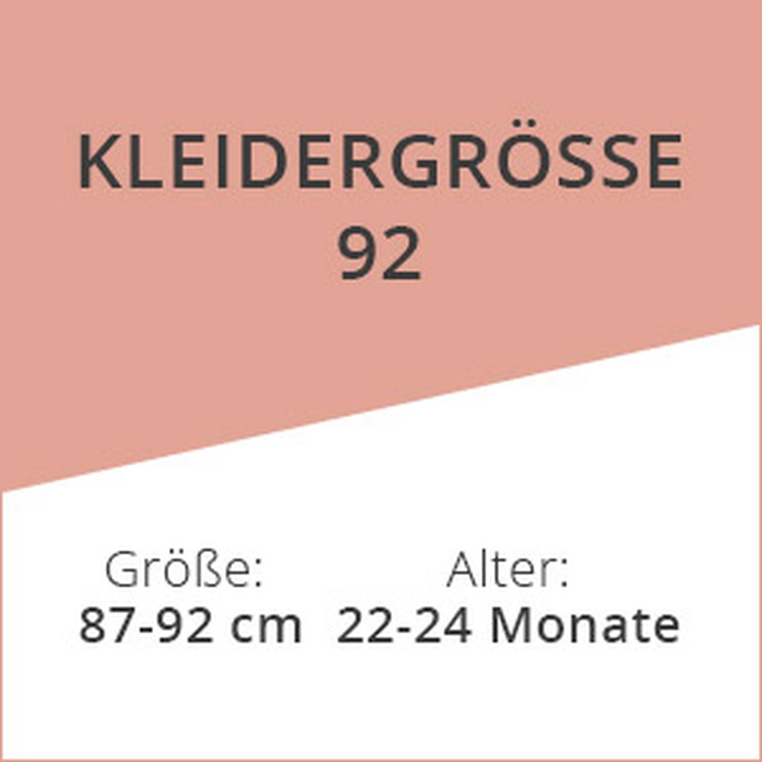 Kleidergrösse 92