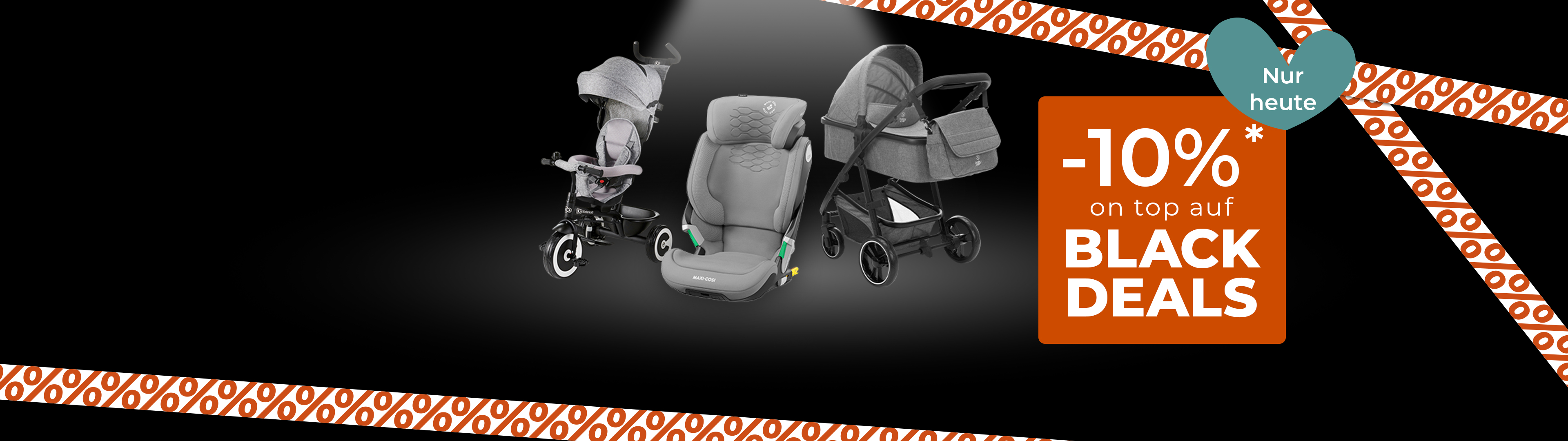 Nur heute: -10% on top auf BLACK DEALS