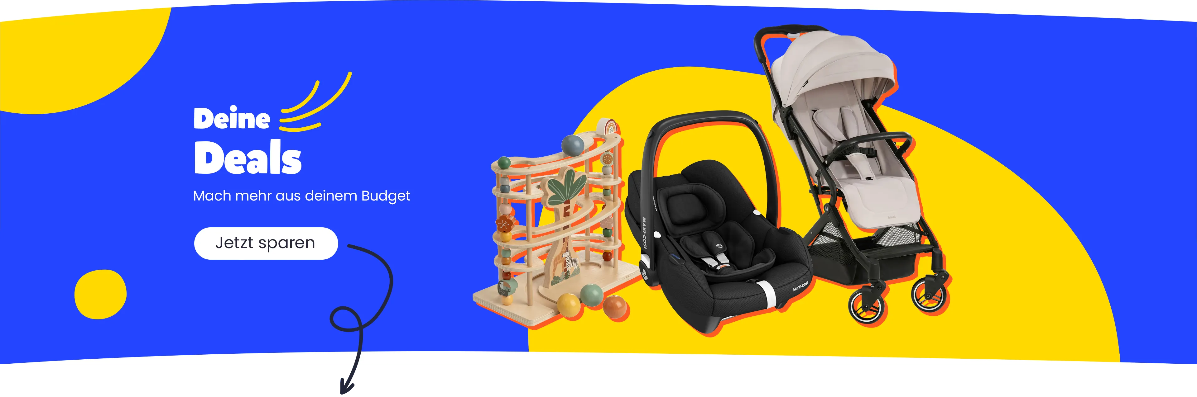 Deine Deals. Mach mehr aus deinem Budget. Jetzt sparen.