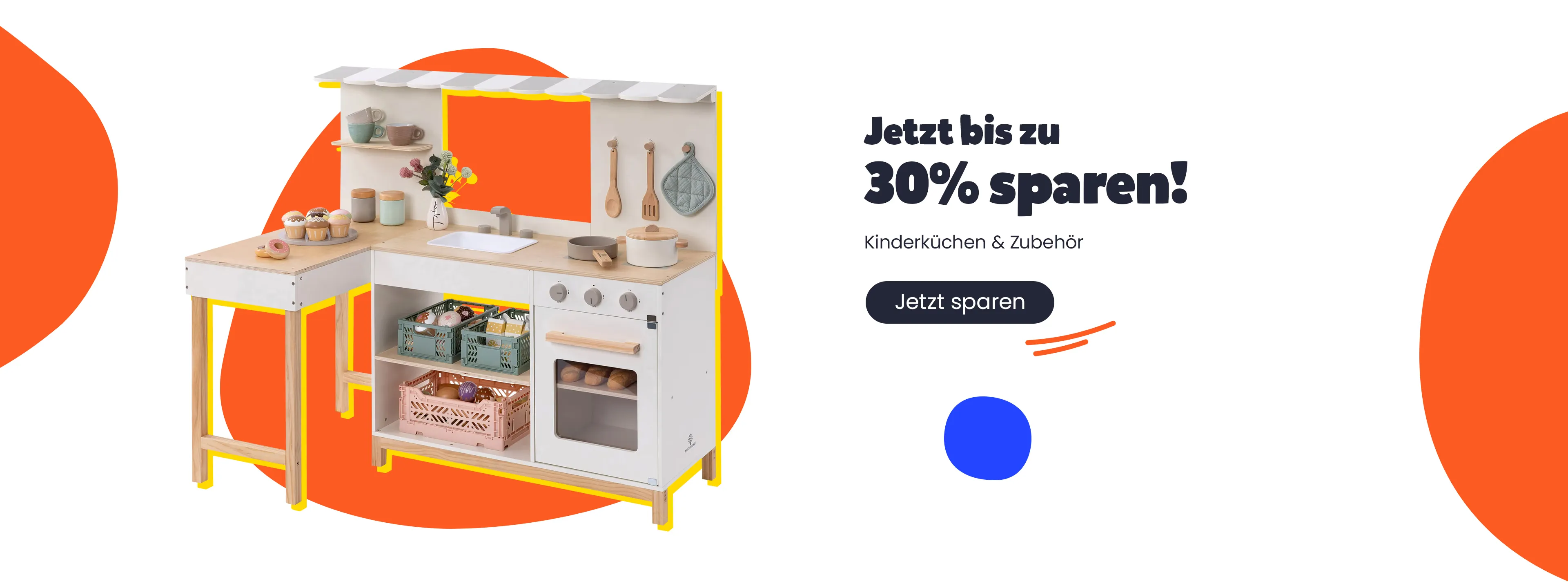 Jetzt bis zu 30% sparen! Kinderküchen & Zubehör
