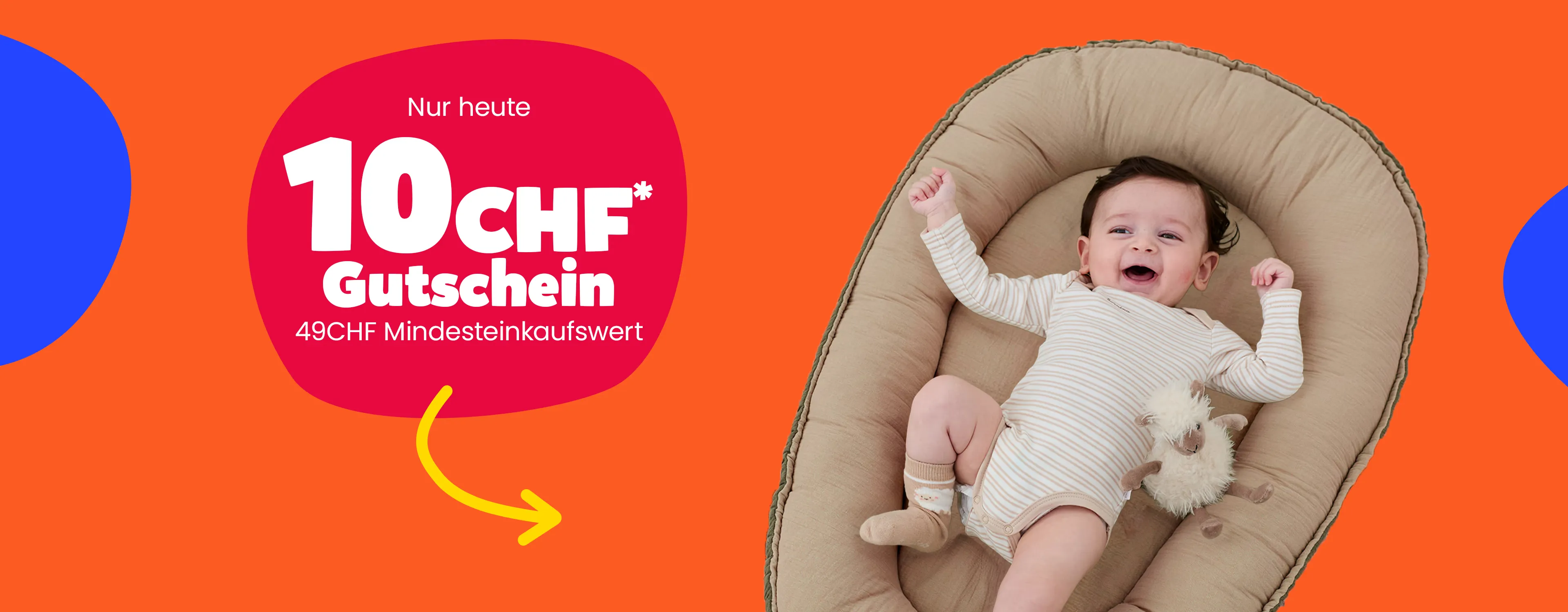 Nur heute 10CHF* Gutschein ab 49CHF Mindesteinkaufswert