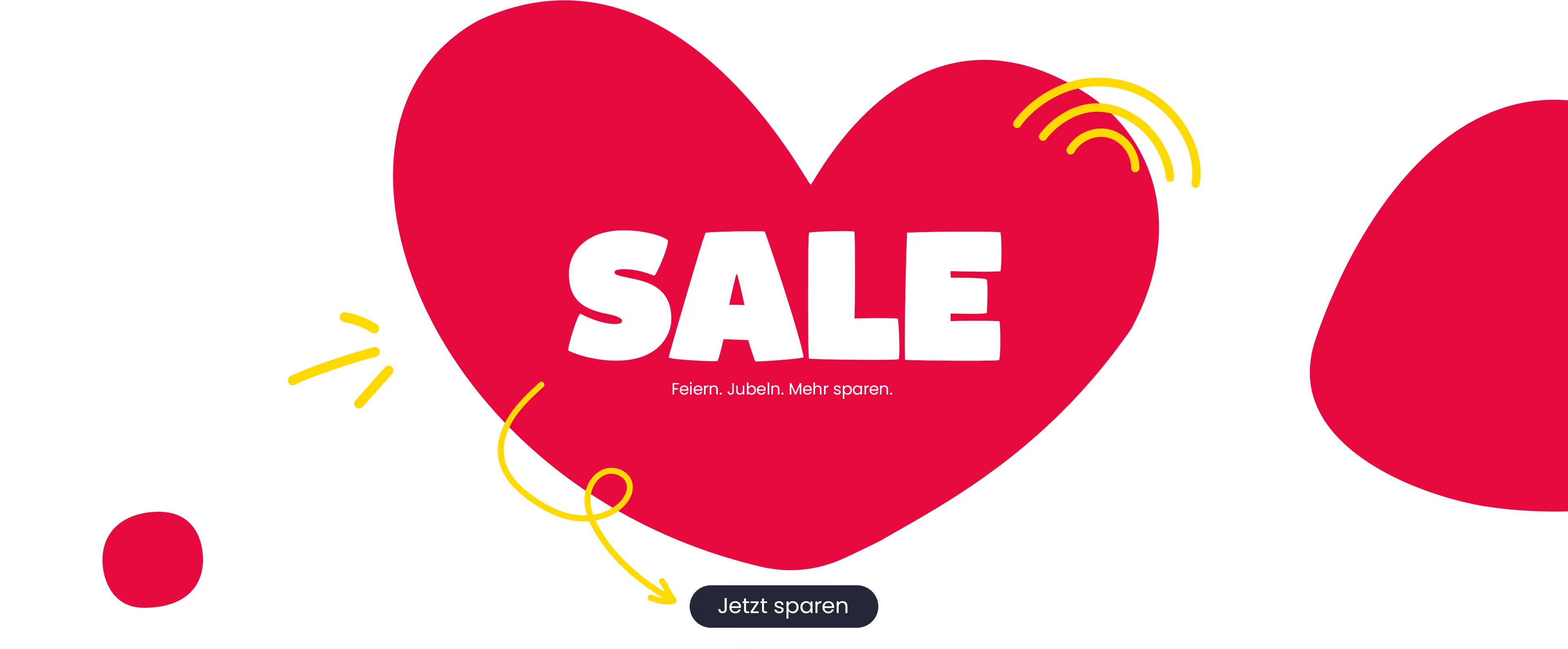 SALE - Feiern. Jubeln. Mehr sparen. - Jetzt sparen