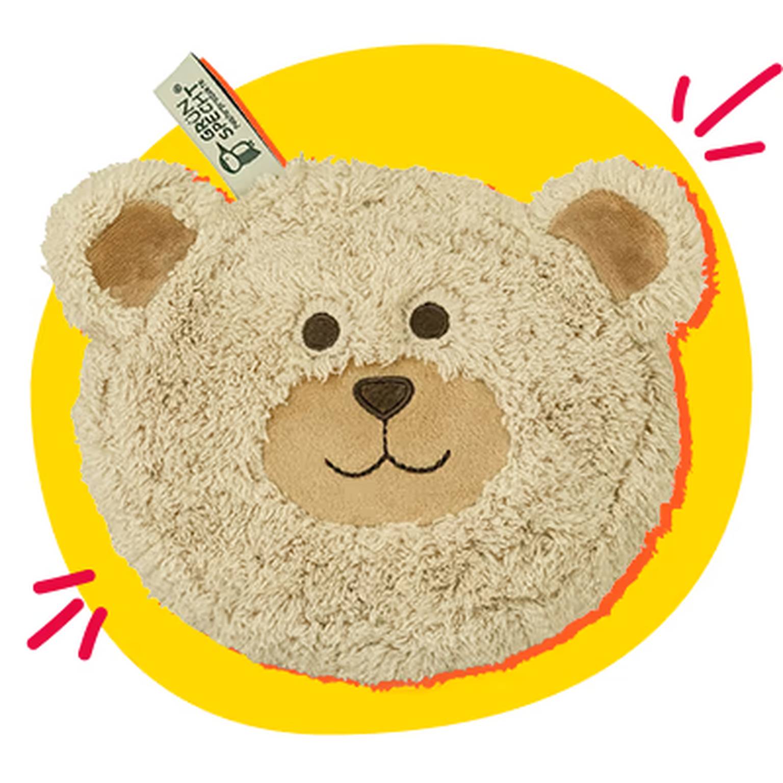 Grünspecht Wärmekissen mit Kirschsteinfüllung Bär