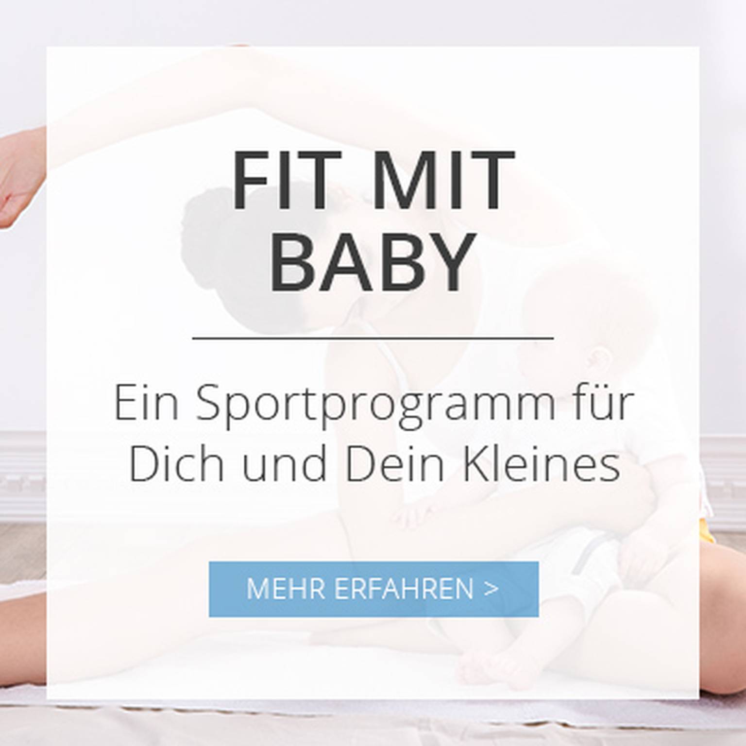 Fit mit Baby