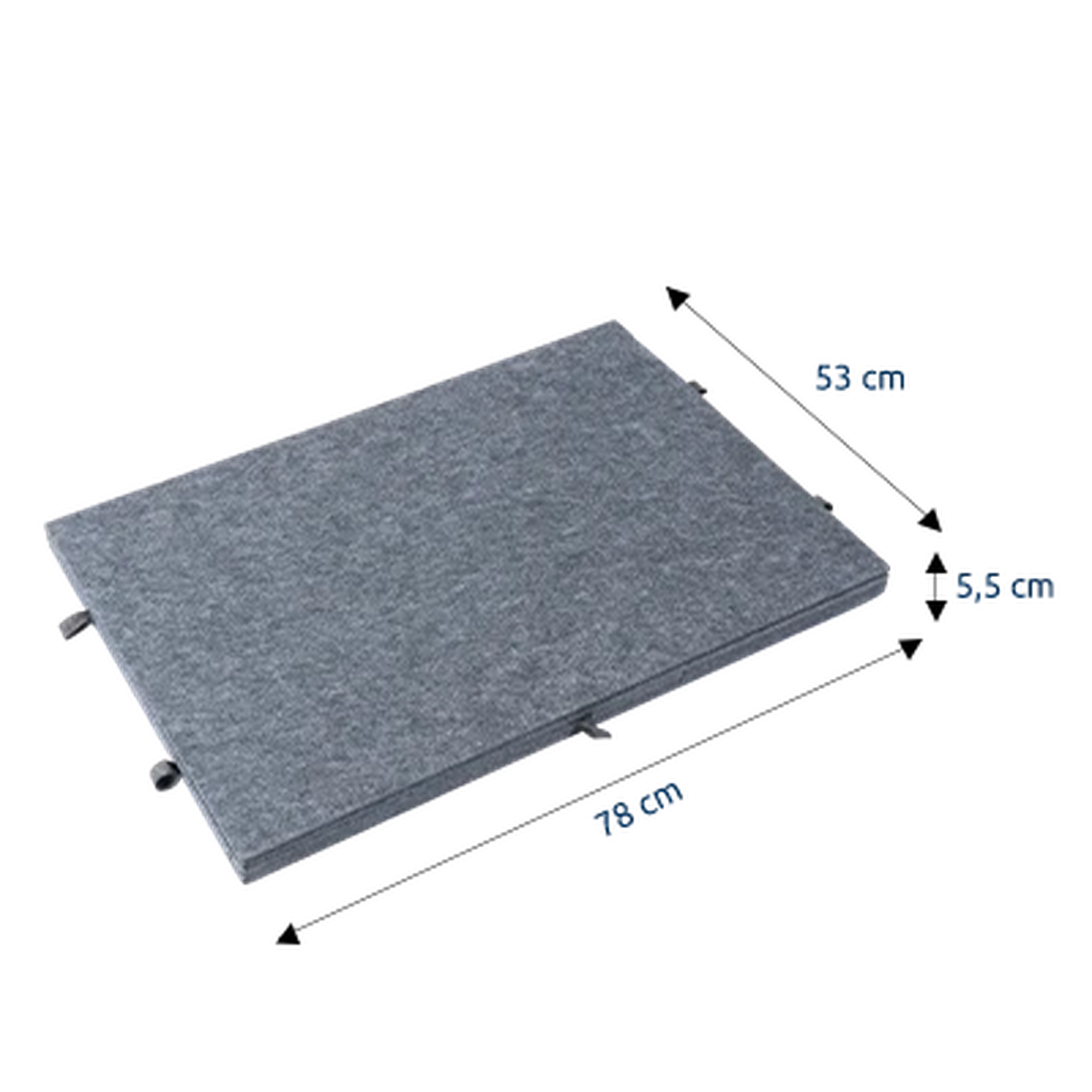 Filz-Puzzletisch Artikel 6739300 mit Maßangaben