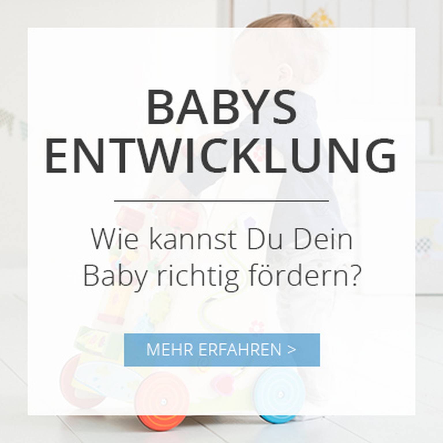 Babys Entwicklung
