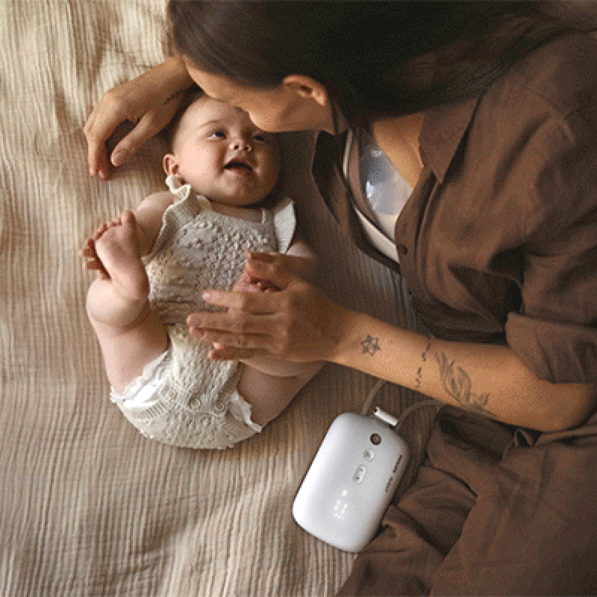 Animierte Bildabfolge: PHILIPS AVENT Milchpumpe