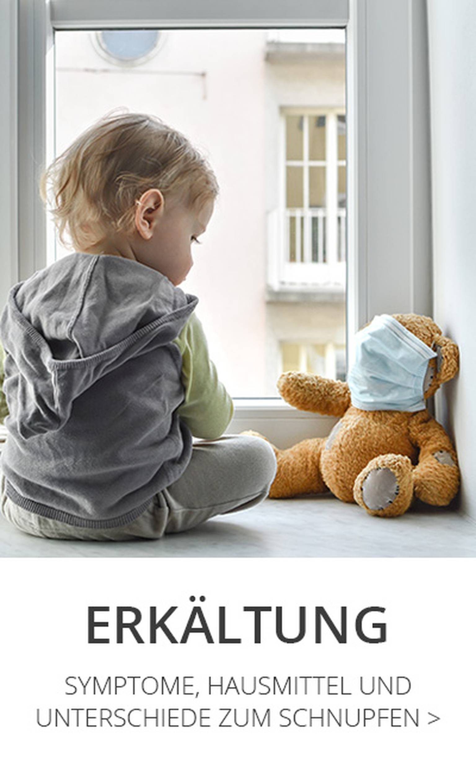 Erkältung - Symptome, Hausmittel und Unterschiede zum Schnupfen