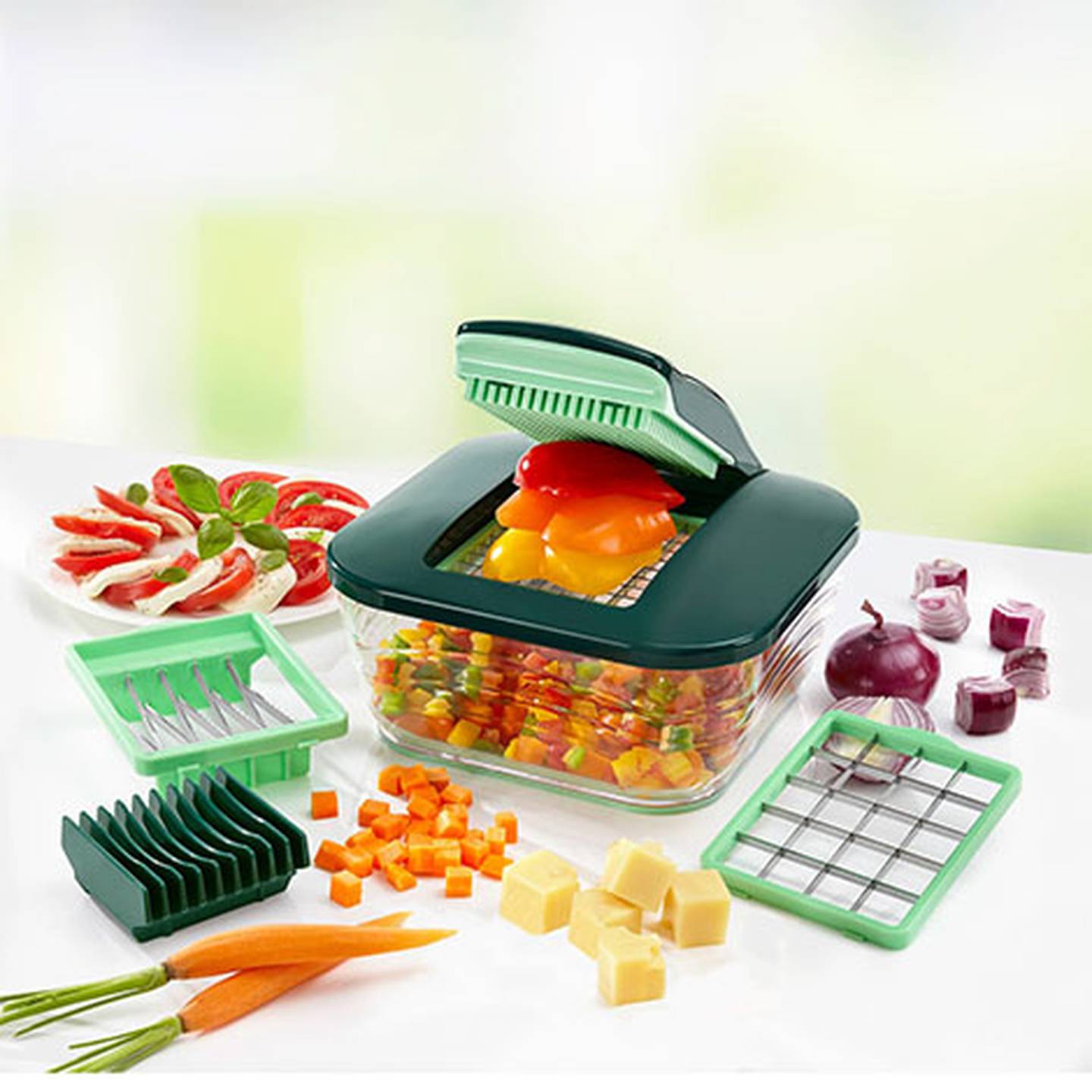 Nicer Dicer - Würfel schneiden