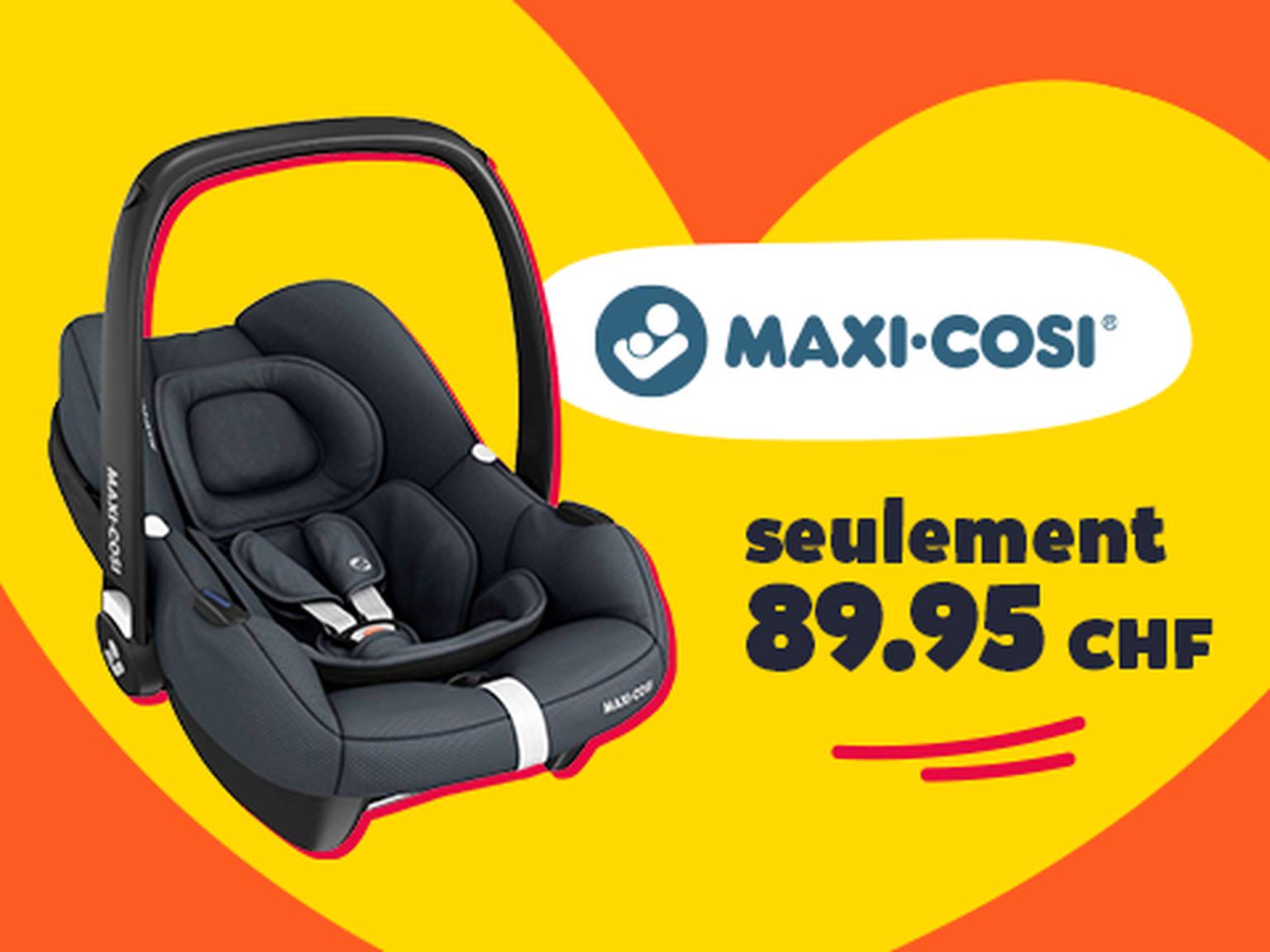 Maxi-Cosi coques-auto seulement 89,95 CHF