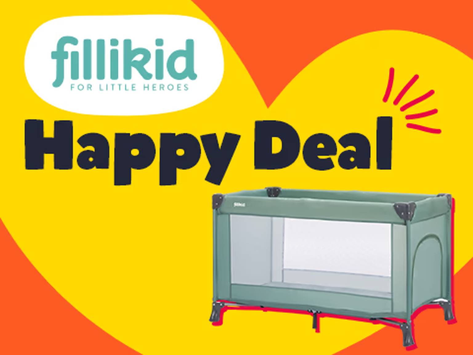 Happy Deal - fillikid - Reisebett