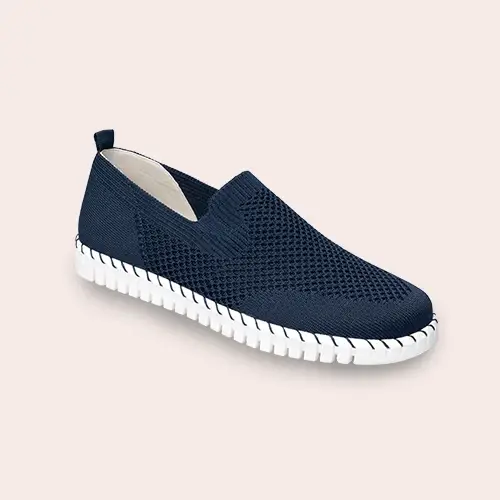 blaue Slipper