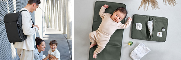 Lässig Wickeltaschen, Wickelrucksäcke & Zubehör