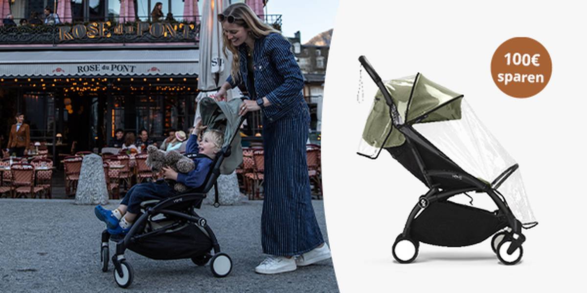 100€ sparen* auf Bundle YOYO® Buggy inklusive Regenschutz