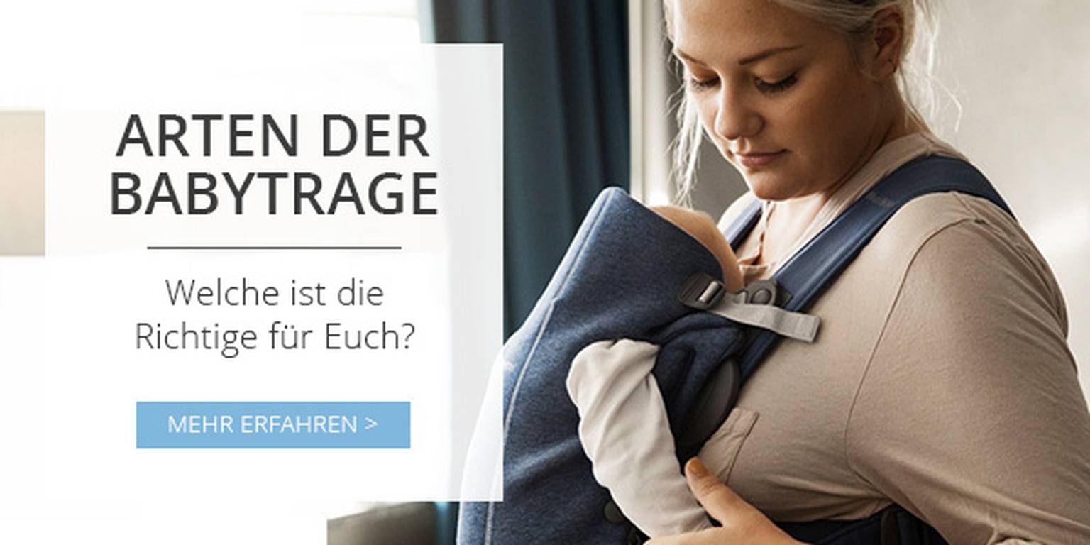 Arten der Babytrage